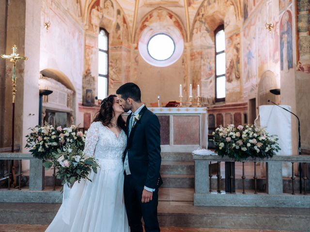 Il matrimonio di Vincenzo e Martina a Castiglione Olona, Varese 37