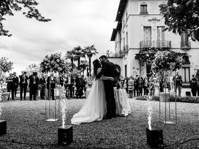 Il matrimonio di Vincenzo e Martina a Castiglione Olona, Varese 79
