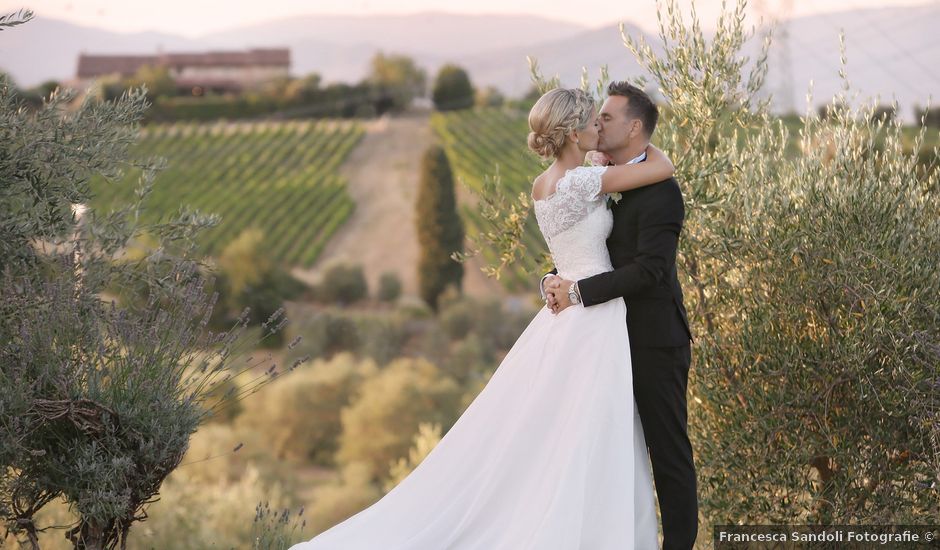Il matrimonio di Marco e Nathalie a Carmignano, Prato