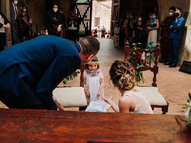 Il matrimonio di Enrico e Sara a Certaldo, Firenze 43