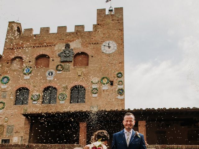 Il matrimonio di Enrico e Sara a Certaldo, Firenze 54