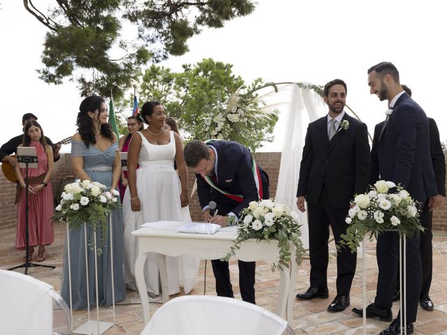 Il matrimonio di Ambra e Marino a Pescara, Pescara 91