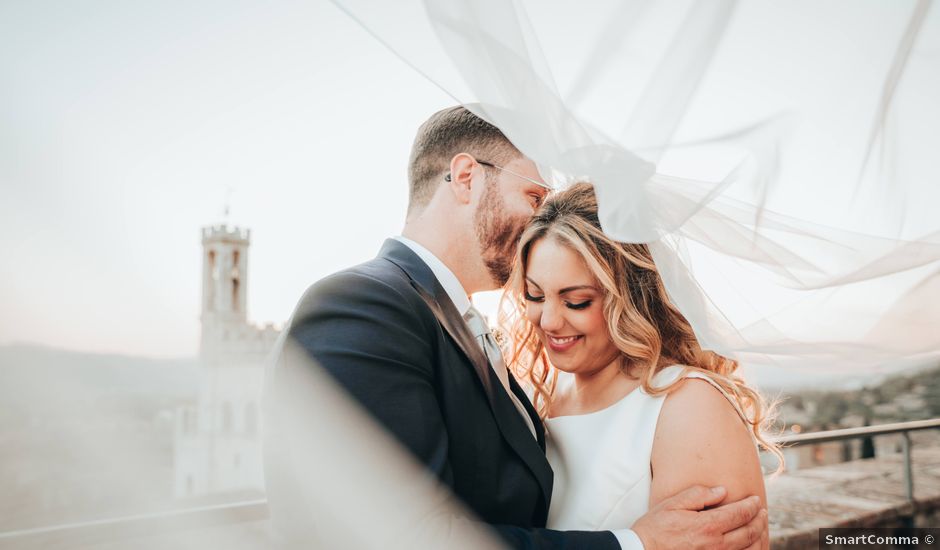 Il matrimonio di Giordano e Stefania a Gubbio, Perugia