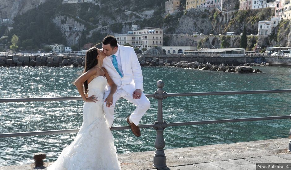 Il matrimonio di John e Elsa a Amalfi, Salerno