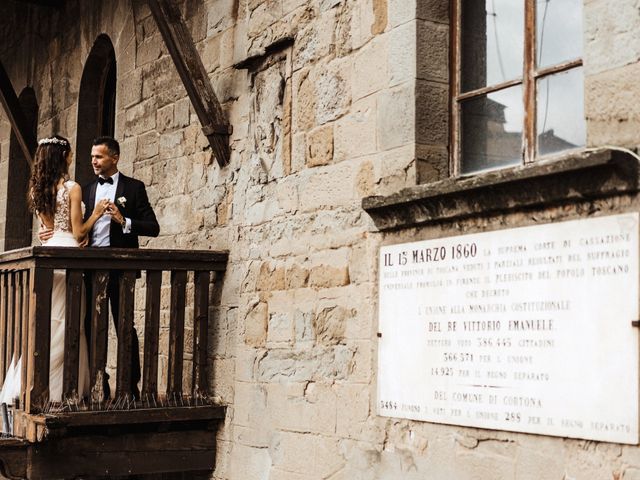 Il matrimonio di Stefano e Federica a Cortona, Arezzo 25