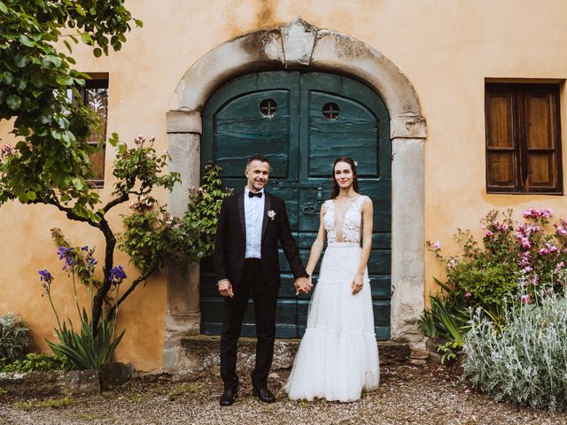 Il matrimonio di Stefano e Federica a Cortona, Arezzo 49