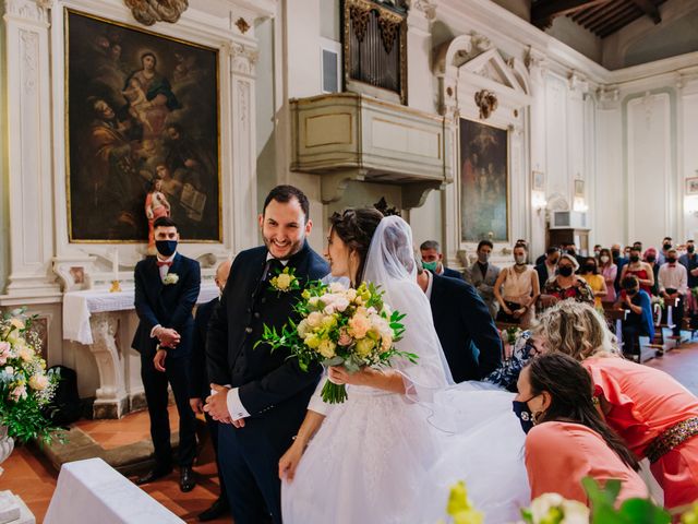 Il matrimonio di Simone e Ilaria a Montespertoli, Firenze 41