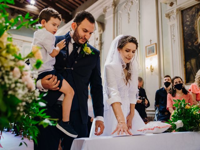 Il matrimonio di Simone e Ilaria a Montespertoli, Firenze 53