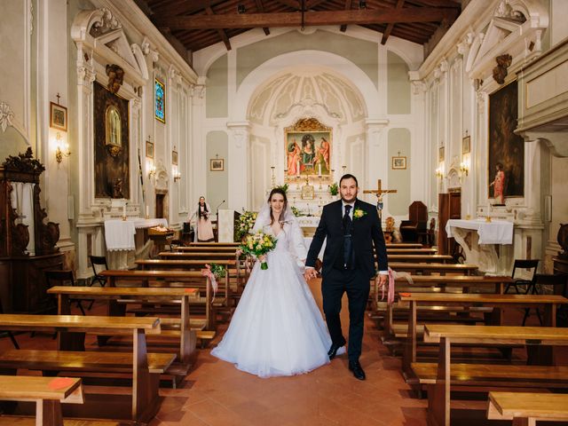 Il matrimonio di Simone e Ilaria a Montespertoli, Firenze 54