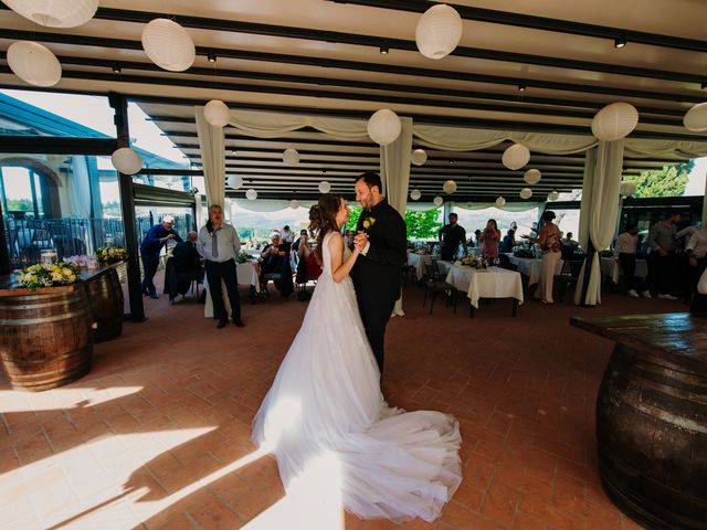 Il matrimonio di Simone e Ilaria a Montespertoli, Firenze 75