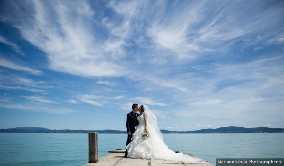 Il matrimonio di Andrea e Vanessa a Castiglione del Lago, Perugia