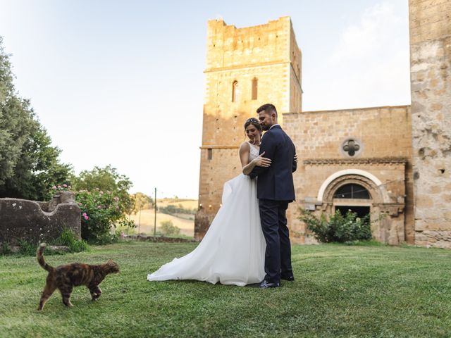 Il matrimonio di giordano e ilaria a Tuscania, Viterbo 79