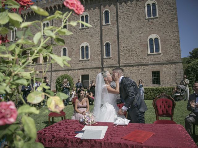 Il matrimonio di Francesca e Marco a Lorenzana, Pisa 34