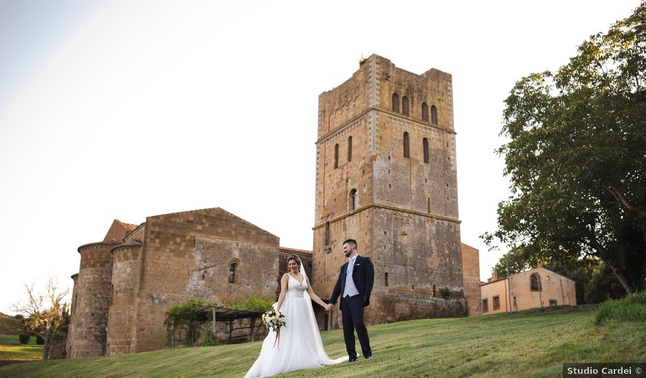 Il matrimonio di giordano e ilaria a Tuscania, Viterbo