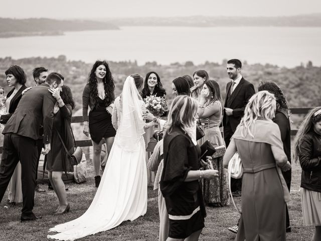 Il matrimonio di Alessandro e Alessia a Trevignano Romano, Roma 54