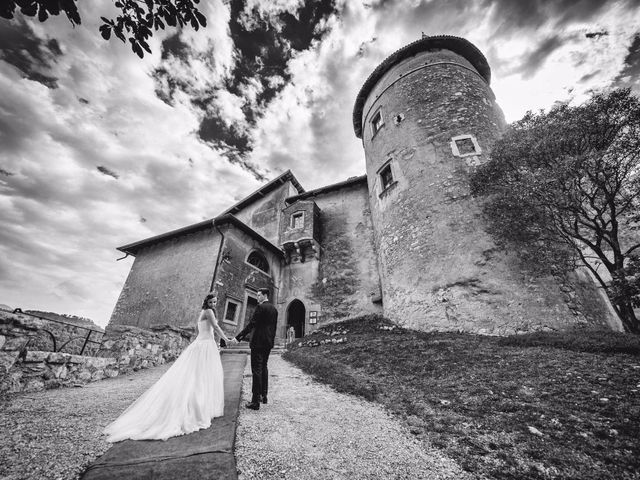 Il matrimonio di Giuliano e Elisa a Calavino, Trento 31