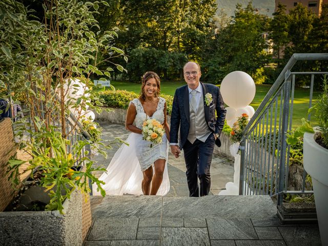 Il matrimonio di Roberto e Sandra a Magliaso, Ticino 24