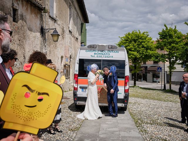 Il matrimonio di Diego e Luisa a Corte Franca, Brescia 54