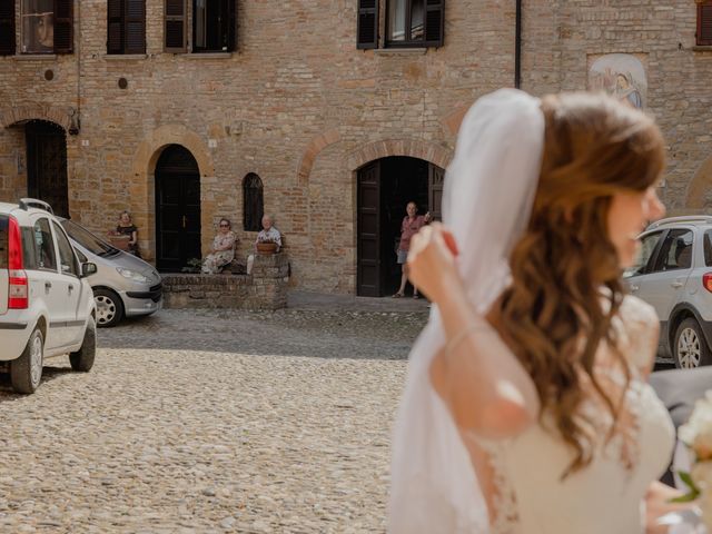 Il matrimonio di Massimiliano e Eleonora a Castell&apos;Arquato, Piacenza 28