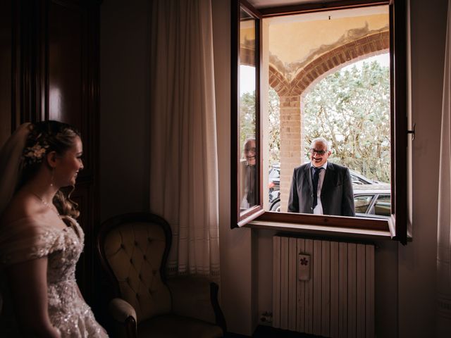 Il matrimonio di Luca e Claudia a Volterra, Pisa 17