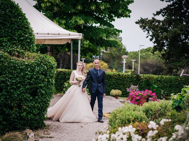 Il matrimonio di Luca e Claudia a Volterra, Pisa 57