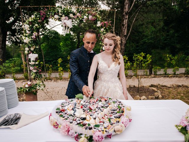 Il matrimonio di Luca e Claudia a Volterra, Pisa 64