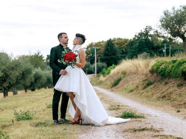 Il matrimonio di Pietro e Veronica a Cartoceto, Pesaro - Urbino 20