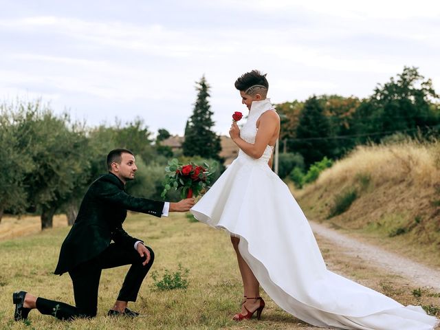 Il matrimonio di Pietro e Veronica a Cartoceto, Pesaro - Urbino 24