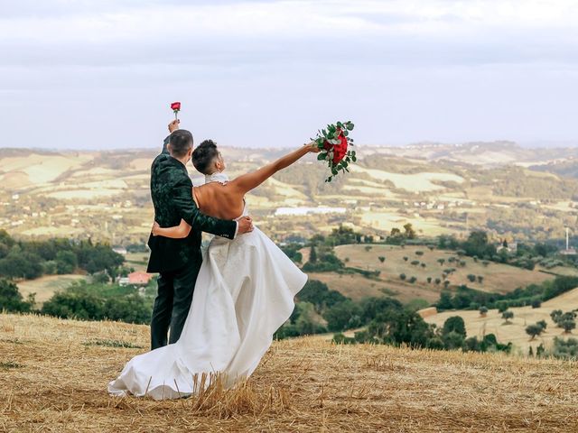 Il matrimonio di Pietro e Veronica a Cartoceto, Pesaro - Urbino 25