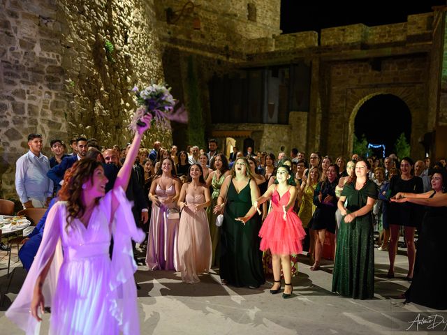 Il matrimonio di Michelangelo e Anna a Lustra, Salerno 89
