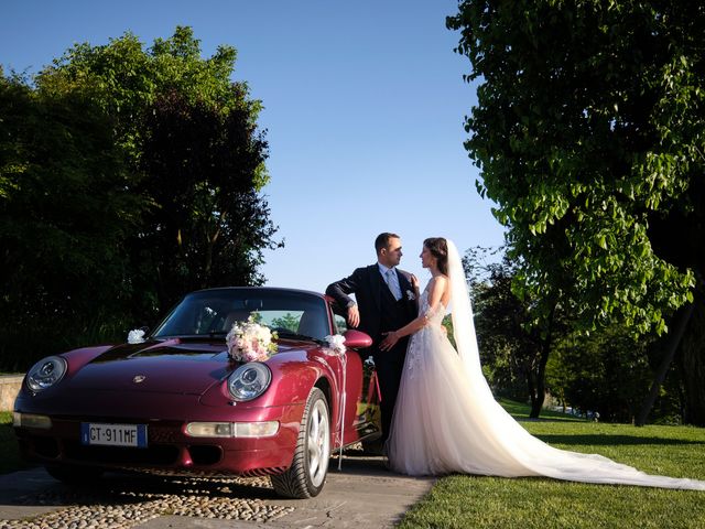 Il matrimonio di Alberto e Stefania a Corte Franca, Brescia 87