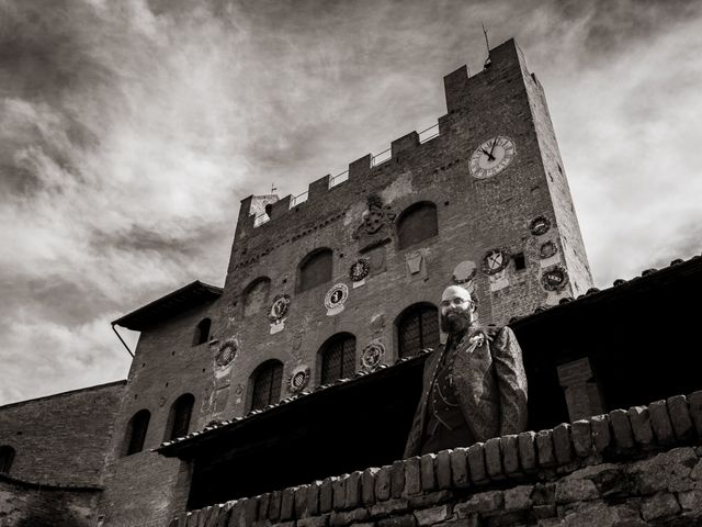 Il matrimonio di Dario e Miriam a Montaione, Firenze 10