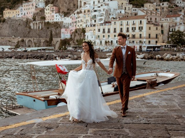 Il matrimonio di Felix e Amanda a Amalfi, Salerno 43