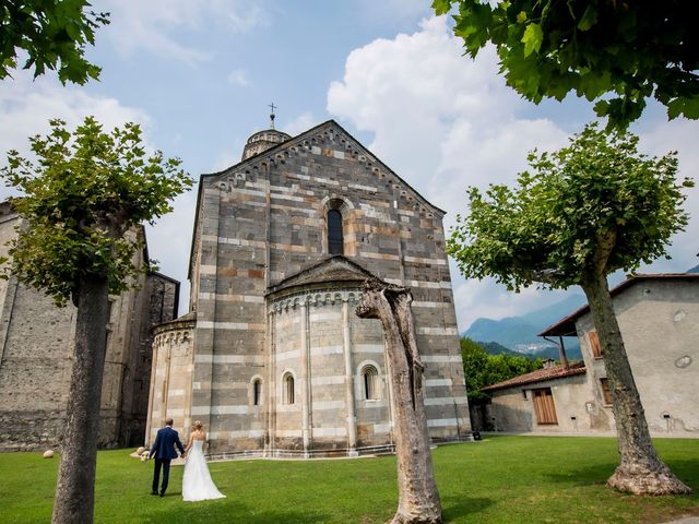 Il matrimonio di Simone e Renata a Gravedona, Como 47