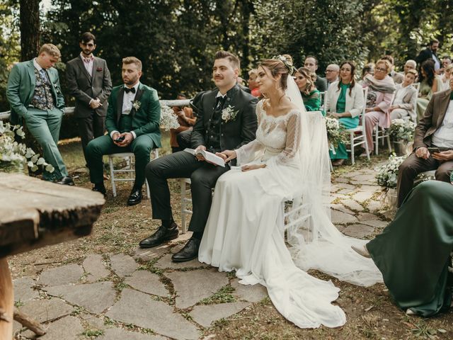 Il matrimonio di Davide e Anna a Vaglia, Firenze 77