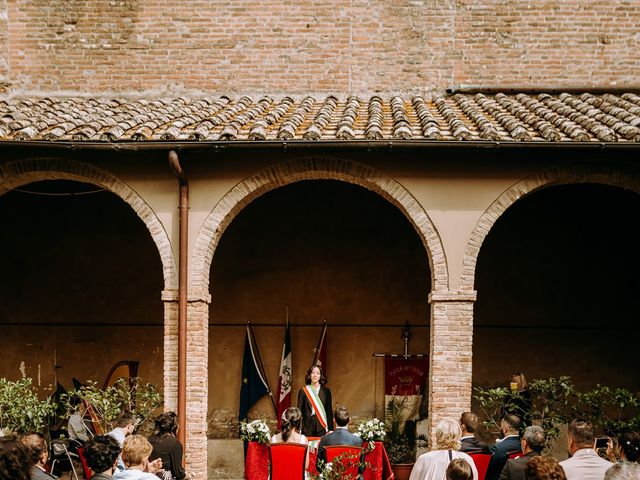 Il matrimonio di Daniel e Lara a Castiglione d&apos;Orcia, Siena 16