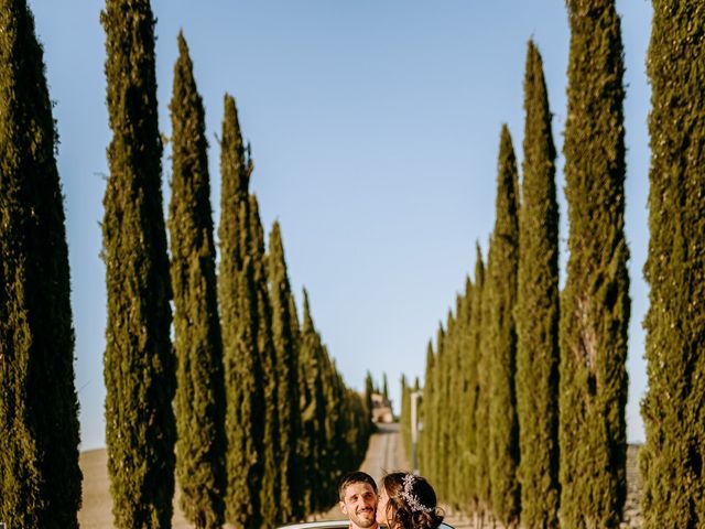 Il matrimonio di Daniel e Lara a Castiglione d&apos;Orcia, Siena 31