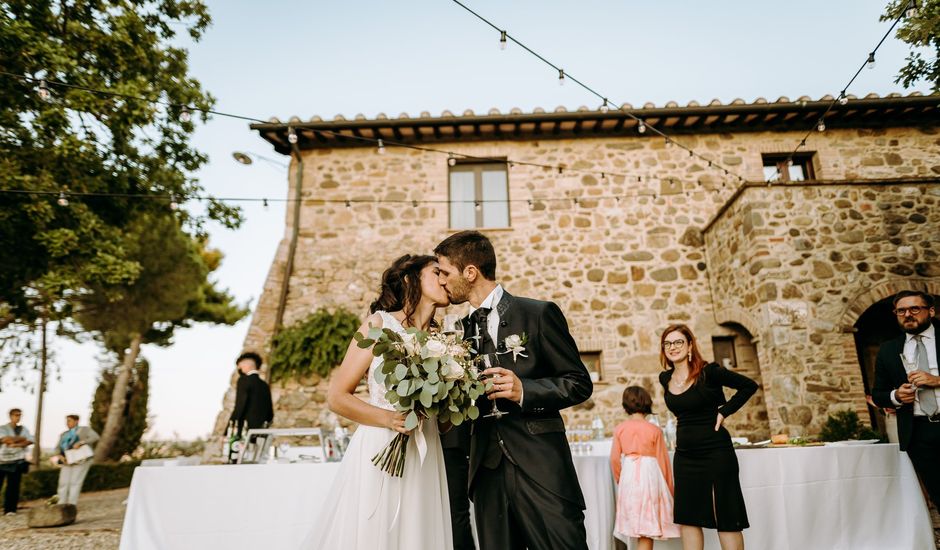 Il matrimonio di Daniel e Lara a Castiglione d'Orcia, Siena