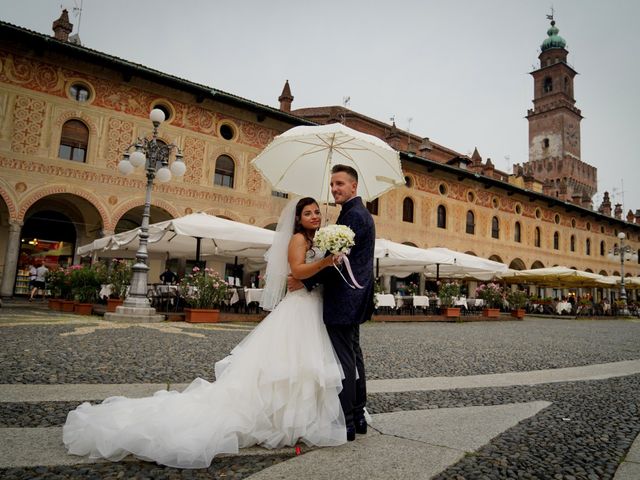 Il matrimonio di Simone e Teresa a Vigevano, Pavia 33