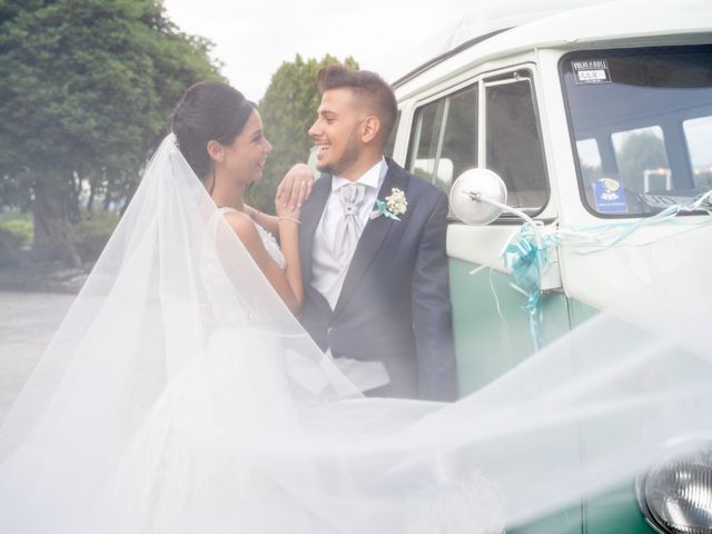 Il matrimonio di Federico  e Jessica  a Pombia, Novara 14