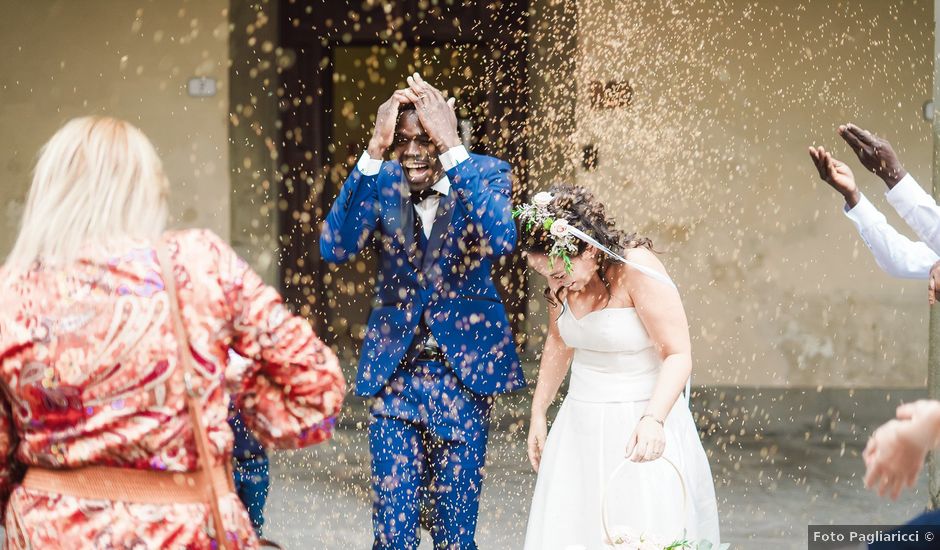 Il matrimonio di Abdoulaye e Giulia a Prato, Prato