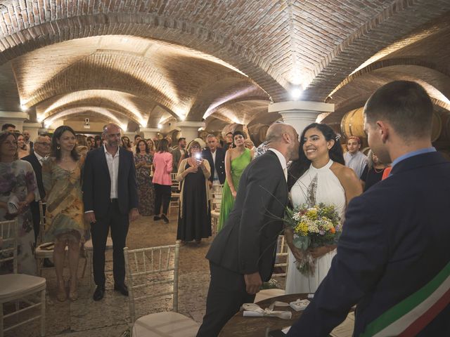 Il matrimonio di Andrea e Stefania a Corte Franca, Brescia 40