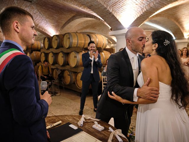 Il matrimonio di Andrea e Stefania a Corte Franca, Brescia 45