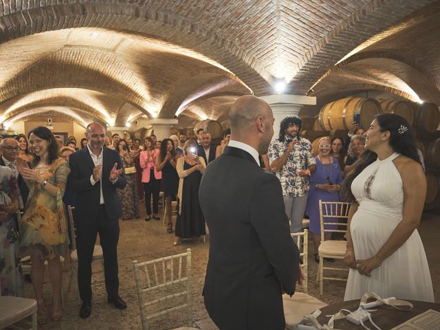 Il matrimonio di Andrea e Stefania a Corte Franca, Brescia 48