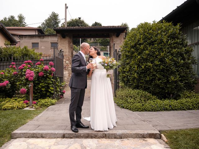 Il matrimonio di Andrea e Stefania a Corte Franca, Brescia 64