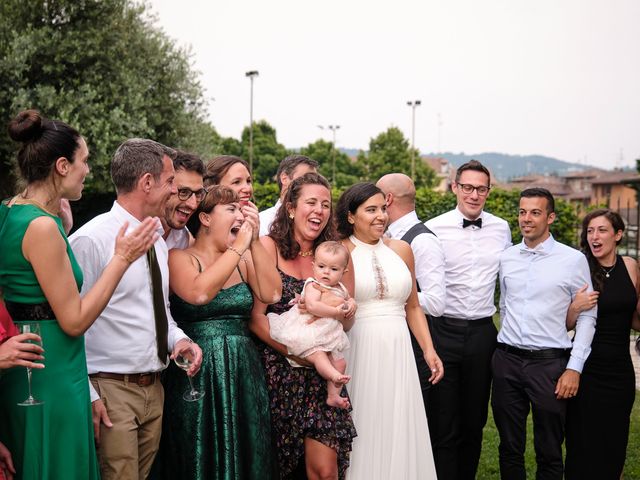 Il matrimonio di Andrea e Stefania a Corte Franca, Brescia 91
