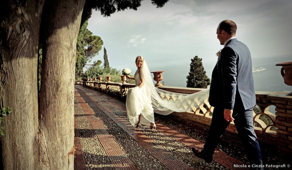 Il matrimonio di Kyle e Niamh a Taormina, Messina