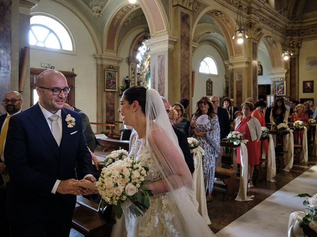 Il matrimonio di Riccardo e Giulia a Corte Franca, Brescia 43