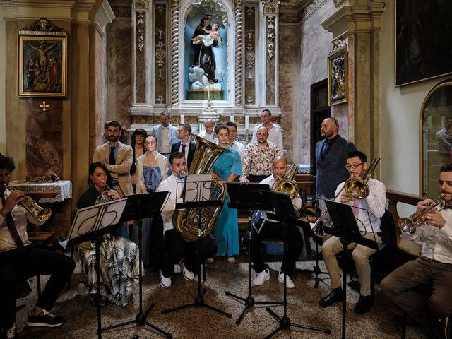Il matrimonio di Riccardo e Giulia a Corte Franca, Brescia 44