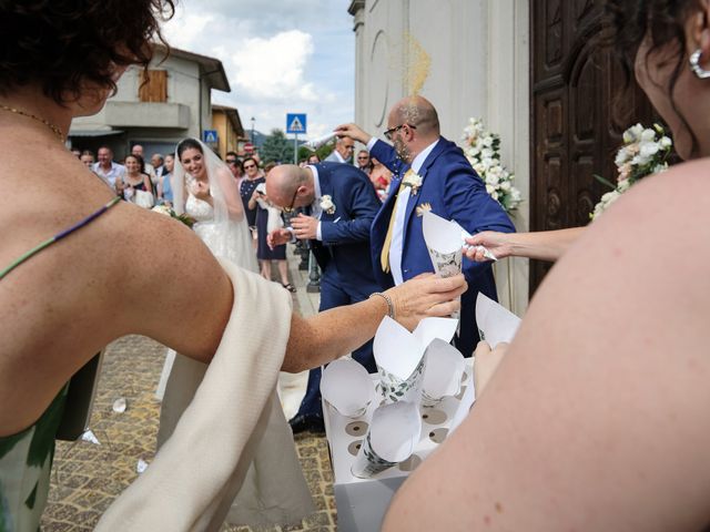 Il matrimonio di Riccardo e Giulia a Corte Franca, Brescia 61